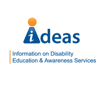 Ideas logo - information on disability education and awareness services